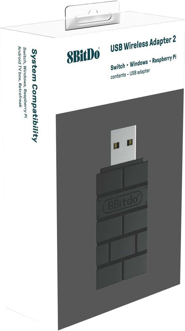 8BitDo Wireless USB Adapter 2 Black - Image 4